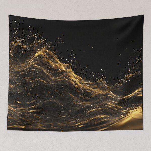 Item preview, Golden Waves designed and sold by Sadia  Jannat.