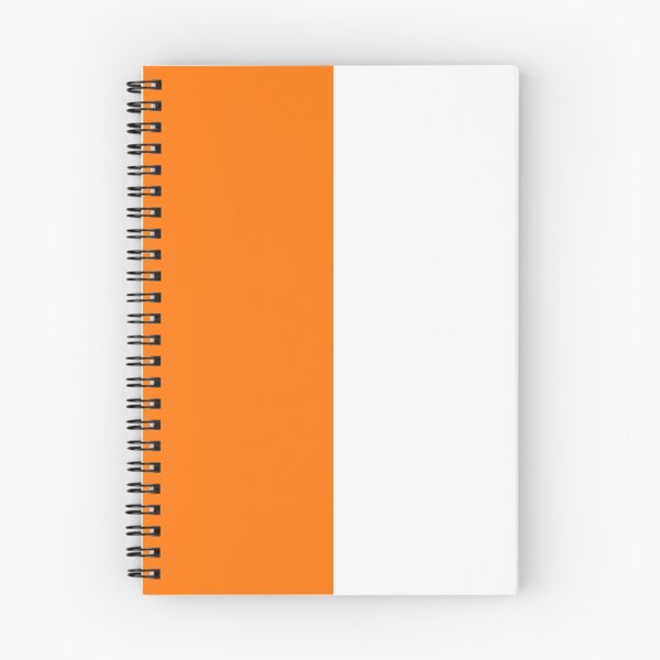 Item preview, Orange White Two Tone Color Split designed and sold by PatternTitan.