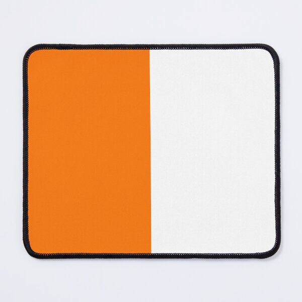 Item preview, Orange White Two Tone Color Split designed and sold by PatternTitan.