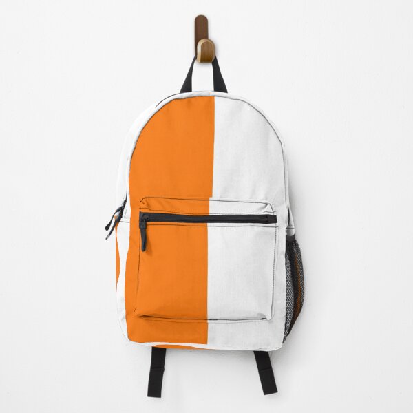 Item preview, Orange White Two Tone Color Split designed and sold by PatternTitan.
