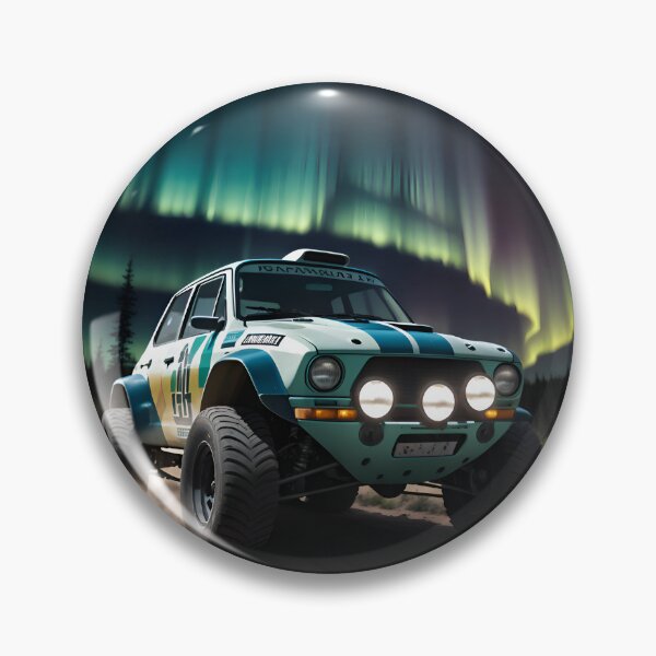 Artikelvorschau, Rallye-Dirt-Rennwagen mit Aurora Borealis entworfen und verkauft von TheArtOfPat.
