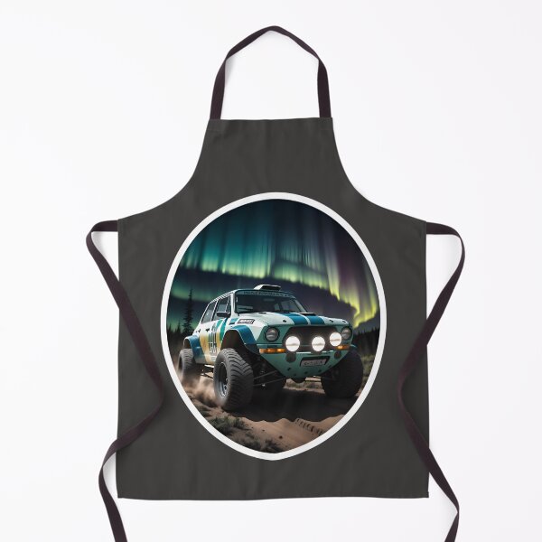 Item preview, Rally Dirt Racing Car With Aurora Borealis designed and sold by TheArtOfPat.