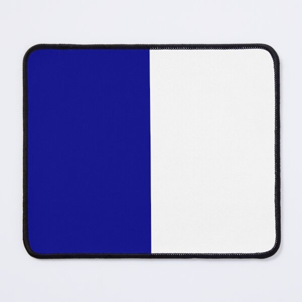 Item preview, Blue White Two Tone Color Split designed and sold by PatternTitan.
