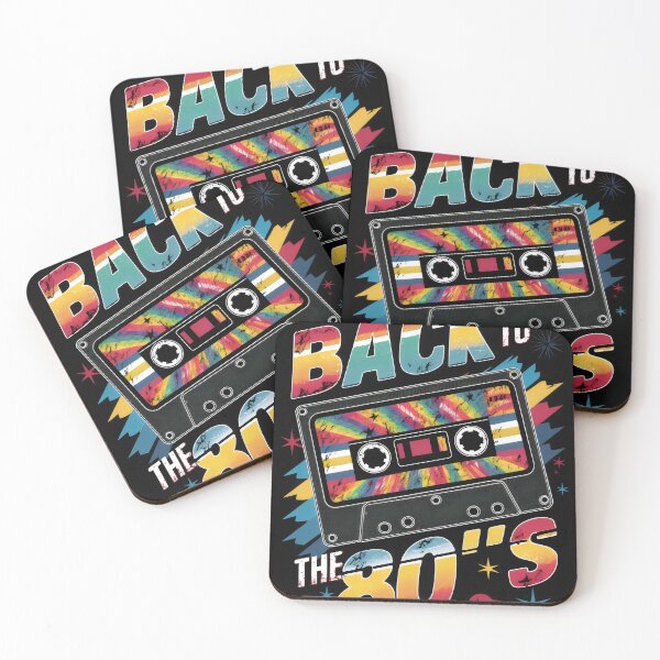 Item preview, Back to the 80's. Cassette tape. designed and sold by MyHappyArtShop.