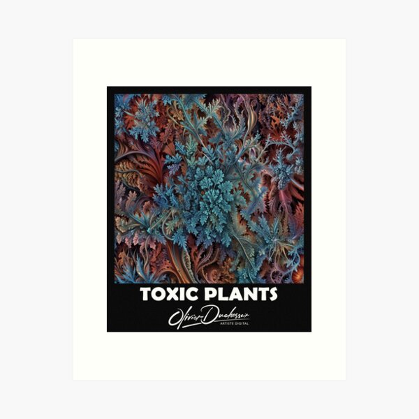 Aperçu de l'œuvre Toxic plant 80 créée et vendue par olivier duchossoir.