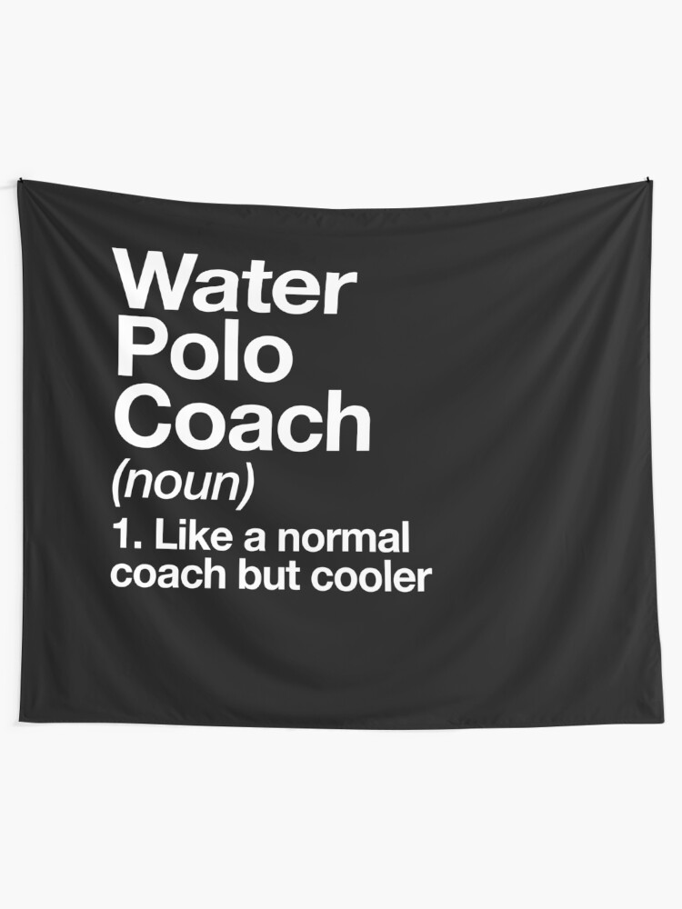 Water Polo Coach Funny Definition Design Trainer Gift Design