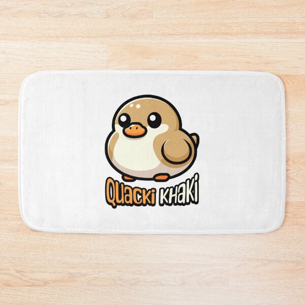 Artikelvorschau, Quacki Khaki! Kawaii Khaki Duck Wortspiel entworfen und verkauft von PMCreative.
