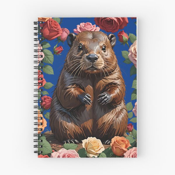 Item preview, A Beaver Surrounded By New York Roses 3 designed and sold by taiche.