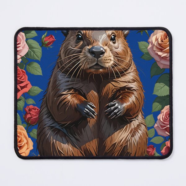 Item preview, A Beaver Surrounded By New York Roses 3 designed and sold by taiche.