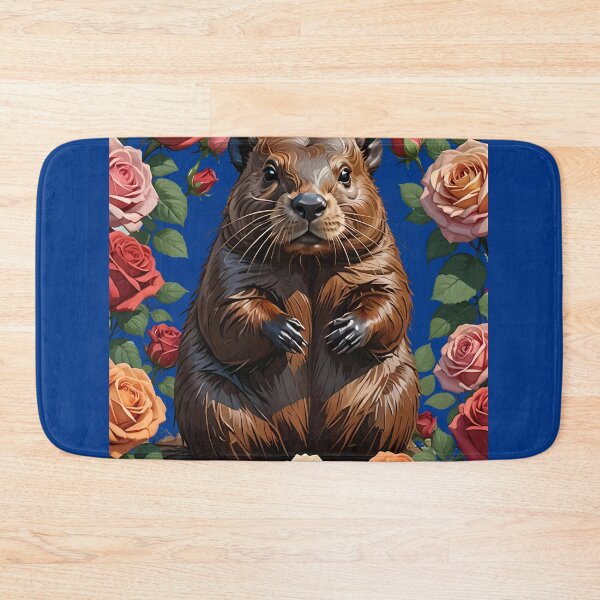 Item preview, A Beaver Surrounded By New York Roses 3 designed and sold by taiche.