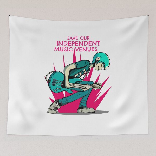 Item preview, Save Our Independent Music Venues designed and sold by GrufTee.