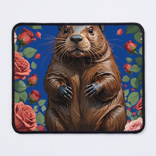 Item preview, A Beaver Surrounded By New York Roses 4 designed and sold by taiche.