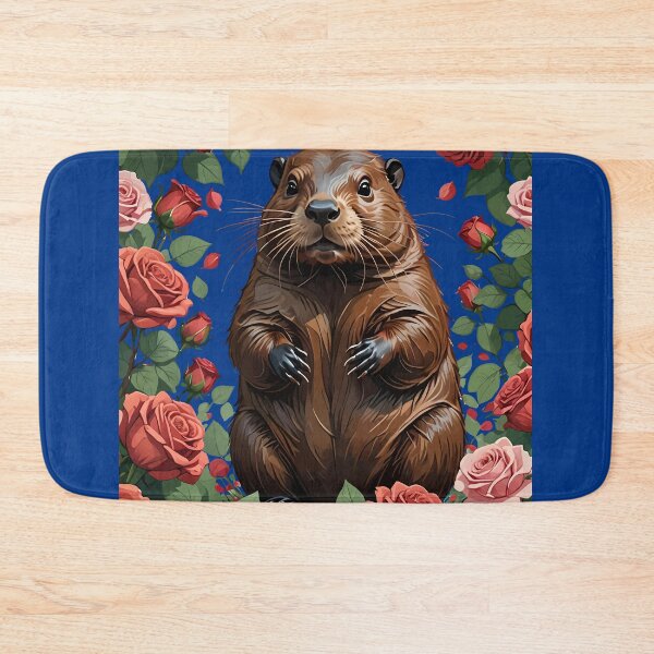 Item preview, A Beaver Surrounded By New York Roses 4 designed and sold by taiche.