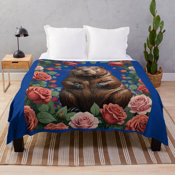 Item preview, A Beaver Surrounded By New York Roses 4 designed and sold by taiche.