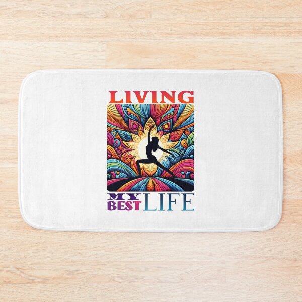 Item preview, Yoga lover, Living My Best Life designed and sold by Space Sense.