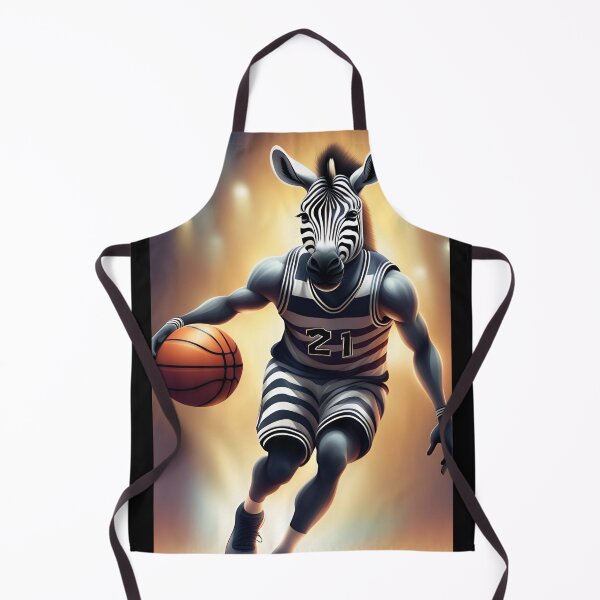 Item preview, a zebra like a basketball player designed and sold by Lurgi-Print.