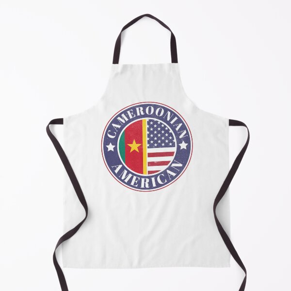 Item preview, Proud Cameroonian-American Badge - Cameroon Flag designed and sold by chrisrivait.