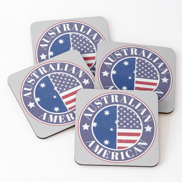 Item preview, Proud Australian-American Badge - Australia Flag designed and sold by chrisrivait.