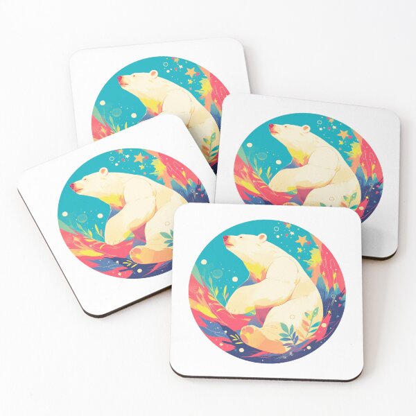 Item preview, Polar Bear // Ursus maritimus // Endangered species // Animal in danger // Mammal Animal  designed and sold by SMARTKIT  DESIGNAGENCY.