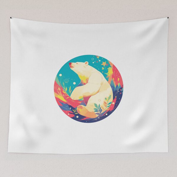 Item preview, Polar Bear // Ursus maritimus // Endangered species // Animal in danger // Mammal Animal  designed and sold by SMARTKIT  DESIGNAGENCY.