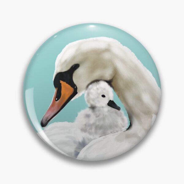 Item preview, Mother Swan and Baby Swan designed and sold by Bandia.