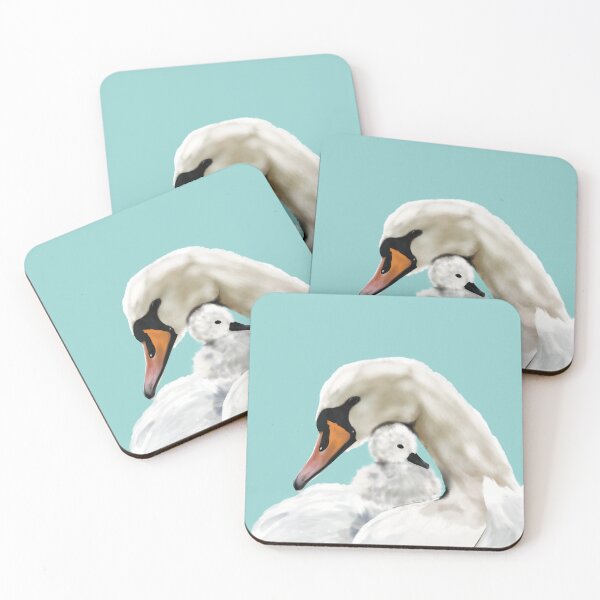 Item preview, Mother Swan and Baby Swan designed and sold by Bandia.