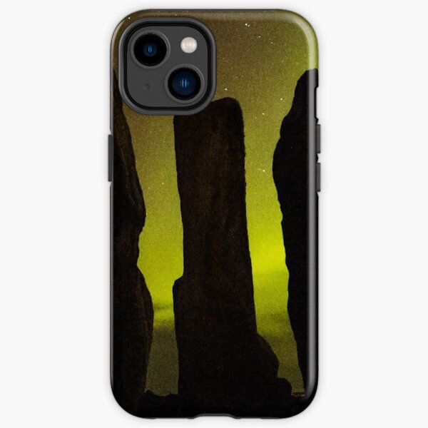 New year Aurora, Callanish. iPhone Tough Case