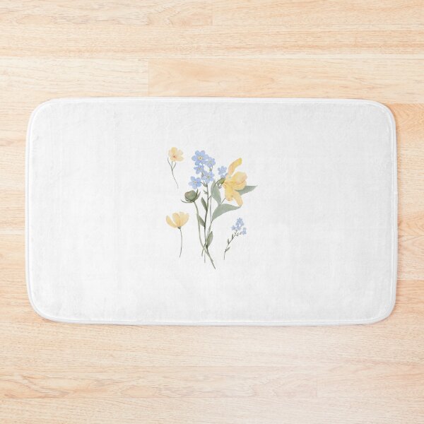 Item preview, Spring Flowers In Blue and Yellow designed and sold by Ideas-BYDESiGN.