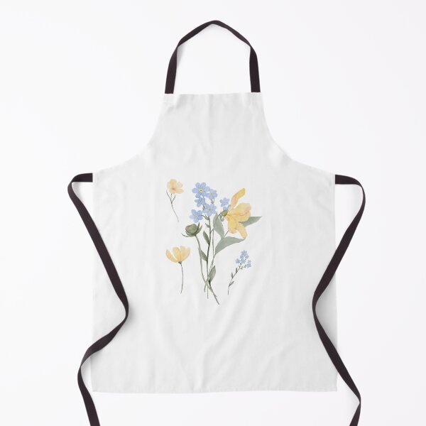 Item preview, Spring Flowers In Blue and Yellow designed and sold by Ideas-BYDESiGN.