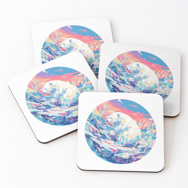 Item preview, Polar Bear // Ursus maritimus // Endangered species // Animal in danger // Mammal Animal  designed and sold by SMARTKIT  DESIGNAGENCY.