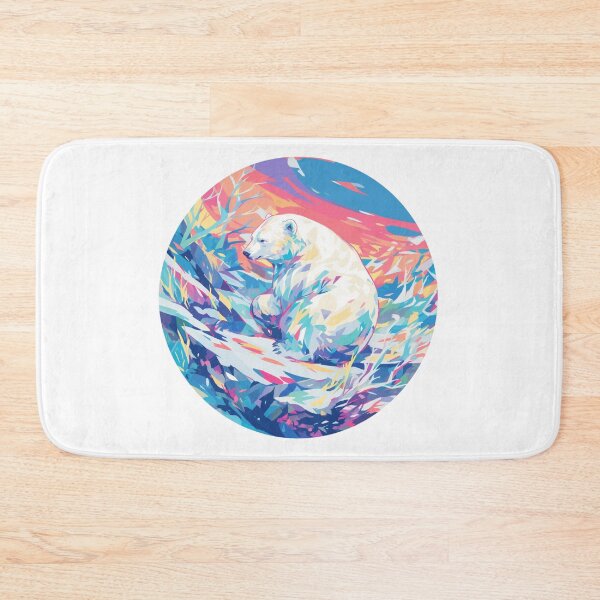 Item preview, Polar Bear // Ursus maritimus // Endangered species // Animal in danger // Mammal Animal  designed and sold by SMARTKIT  DESIGNAGENCY.