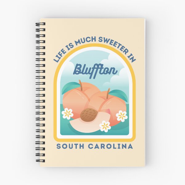 Item preview, Bluffton South Carolina SC Peach Tourist Souvenir T-Shirt designed and sold by carolinafound.