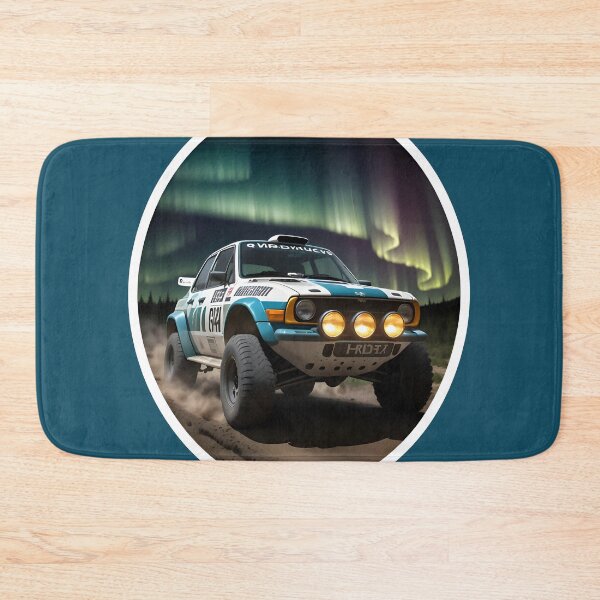 Item preview, Rally Dirt Racing Car With Aurora Borealis designed and sold by TheArtOfPat.