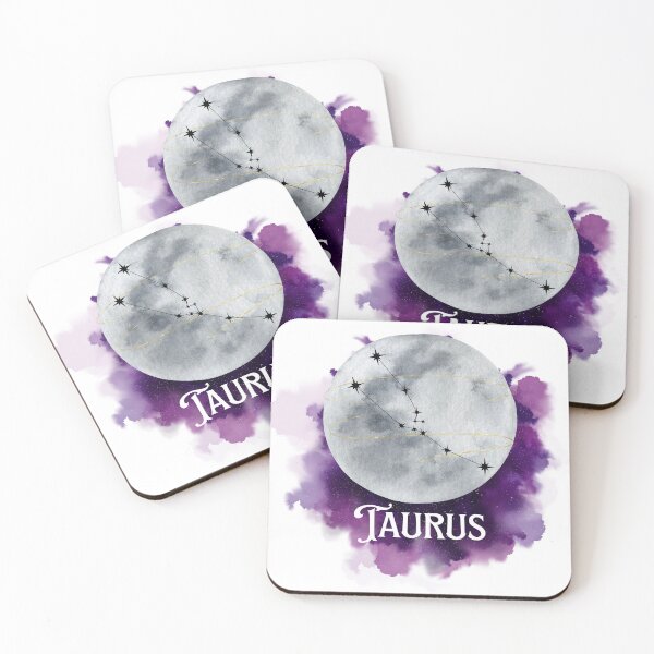 Item preview, Taurus Star Sign Astrology Full Moon designed and sold by WildWoodlandWitch.