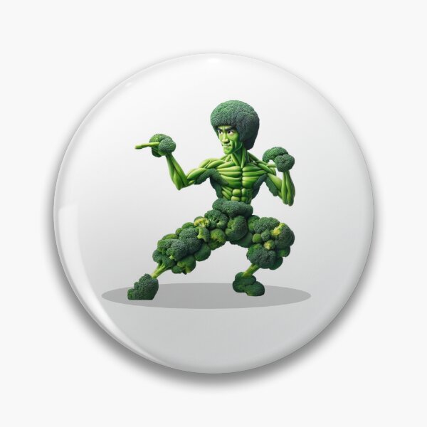 Item preview, Abstract Karate Broccoli Warrior designed and sold by Hungry-Murphy.