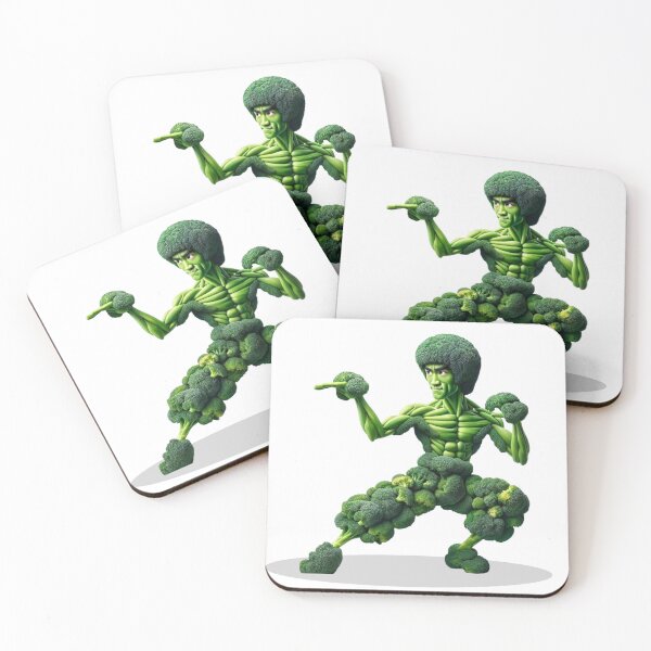 Item preview, Abstract Karate Broccoli Warrior designed and sold by Hungry-Murphy.