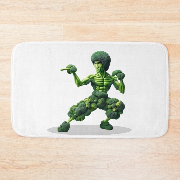 Item preview, Abstract Karate Broccoli Warrior designed and sold by Hungry-Murphy.