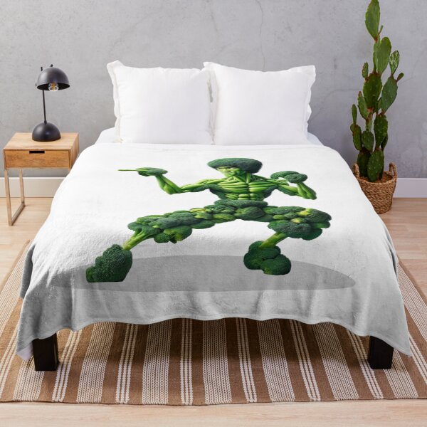 Item preview, Abstract Karate Broccoli Warrior designed and sold by Hungry-Murphy.