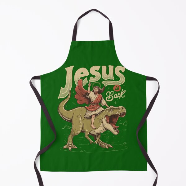 Item preview, Jesus is Back - Sarcasm Funny Dinosaur Christ Religion Gift designed and sold by EduEly.