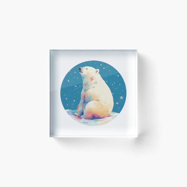 Item preview, Polar Bear // Ursus maritimus // Endangered species // Animal in danger // Mammal Animal  designed and sold by SMARTKIT  DESIGNAGENCY.