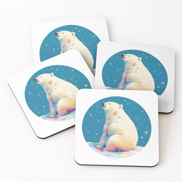 Item preview, Polar Bear // Ursus maritimus // Endangered species // Animal in danger // Mammal Animal  designed and sold by SMARTKIT  DESIGNAGENCY.