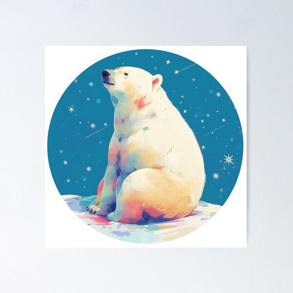 Item preview, Polar Bear // Ursus maritimus // Endangered species // Animal in danger // Mammal Animal designed and sold by SMARTKIT DESIGNAGENCY.