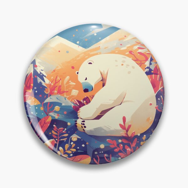 Item preview, Polar Bear // Ursus maritimus // Endangered species // Animal in danger // Mammal Animal  designed and sold by SMARTKIT  DESIGNAGENCY.