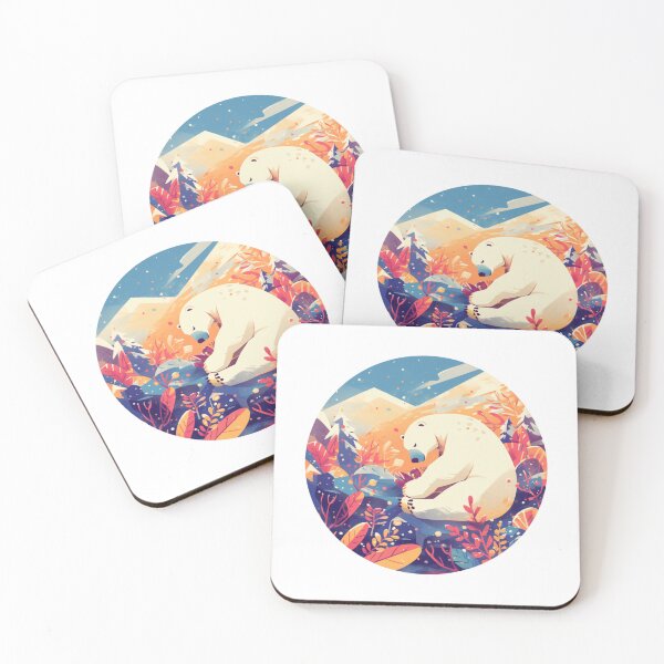 Item preview, Polar Bear // Ursus maritimus // Endangered species // Animal in danger // Mammal Animal  designed and sold by SMARTKIT  DESIGNAGENCY.