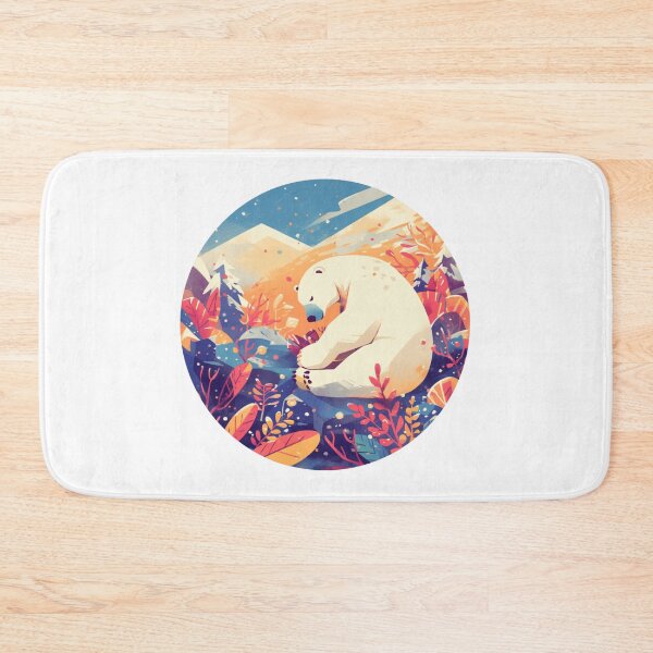 Item preview, Polar Bear // Ursus maritimus // Endangered species // Animal in danger // Mammal Animal  designed and sold by SMARTKIT  DESIGNAGENCY.