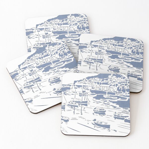 Item preview, Mousehole Harbour, Cornwall designed and sold by Stacey Young.