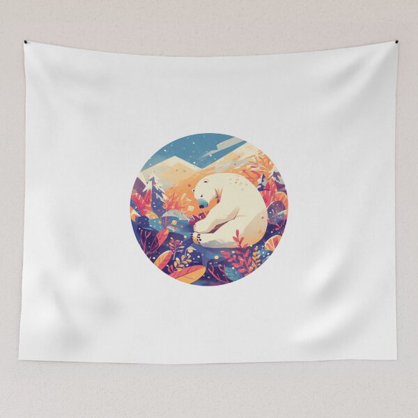 Item preview, Polar Bear // Ursus maritimus // Endangered species // Animal in danger // Mammal Animal  designed and sold by SMARTKIT  DESIGNAGENCY.