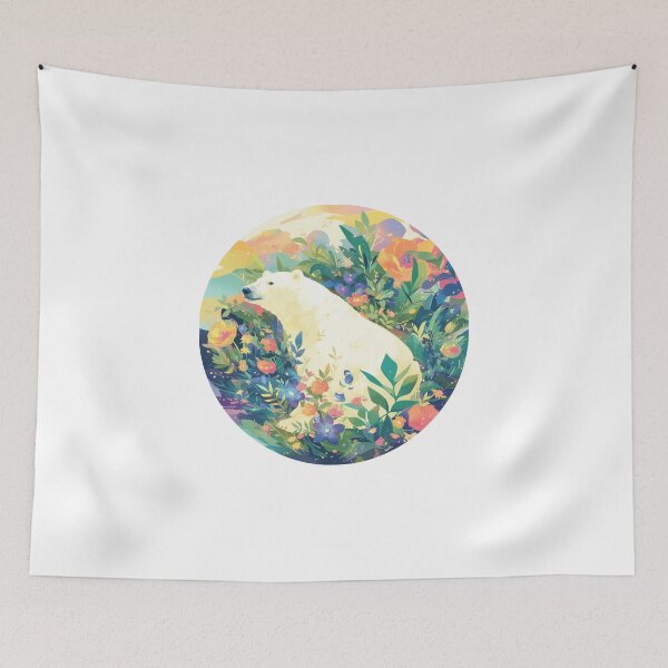 Item preview, Polar Bear // Ursus maritimus // Endangered species // Animal in danger // Mammal Animal  designed and sold by SMARTKIT  DESIGNAGENCY.