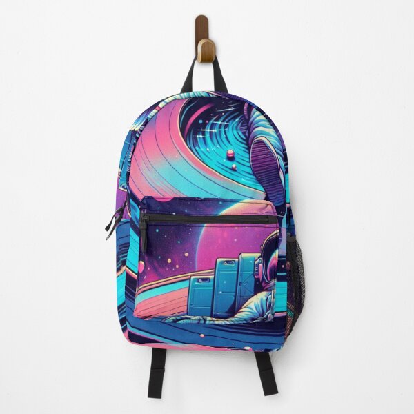 Item preview, Astronaut on Cosmic Vinyl: A Dreamy Intergalactic Journey designed and sold by 0penvimark.