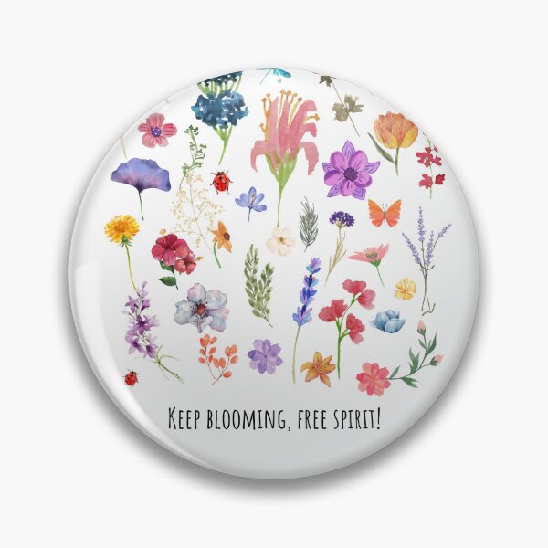 Item preview, Keep Blooming, FreeSpirit Art  designed and sold by Obsidian Ink by Wilshire.